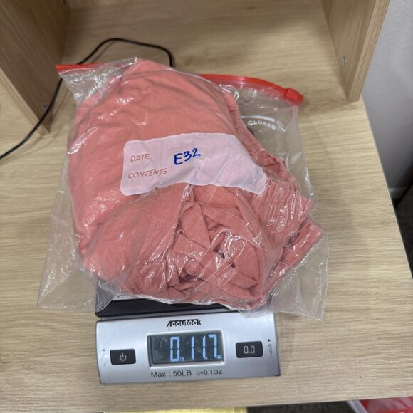 C&C California Pants Womens XL Coral Linen Blend Drawstring Jogger Lounge - Picture 9 of 9